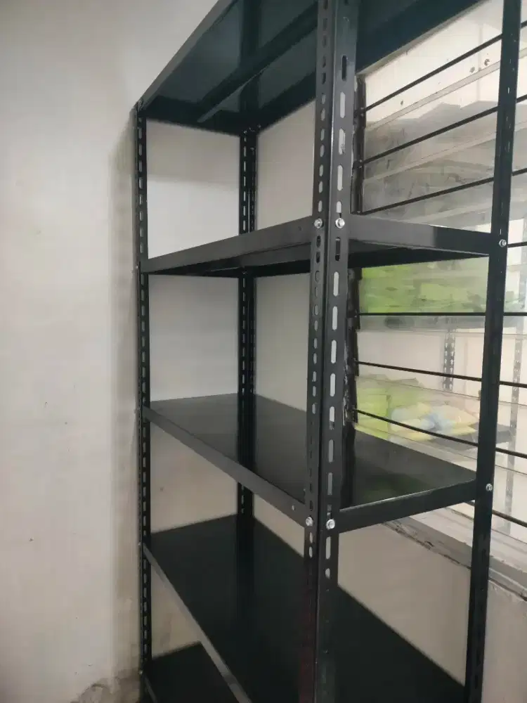 Rak besi siku serbaguna T200xL40xP100 : 5 susun