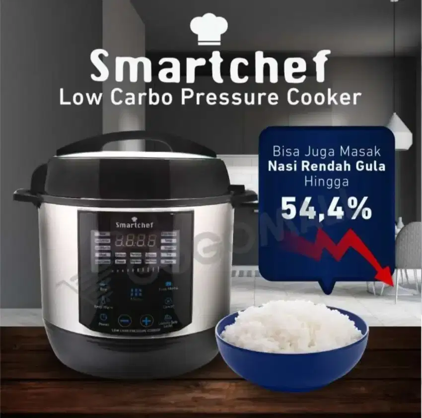 Smartchef Presto Cooker Low Carbo Rice Cooker Magic Com Slow Cooker