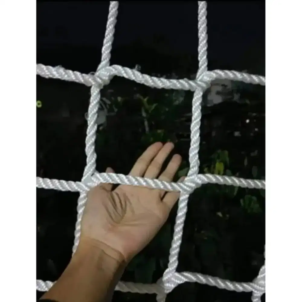 jaring tambang nilon 10mm,jaring outbound,jaring safety,jaring Hammock