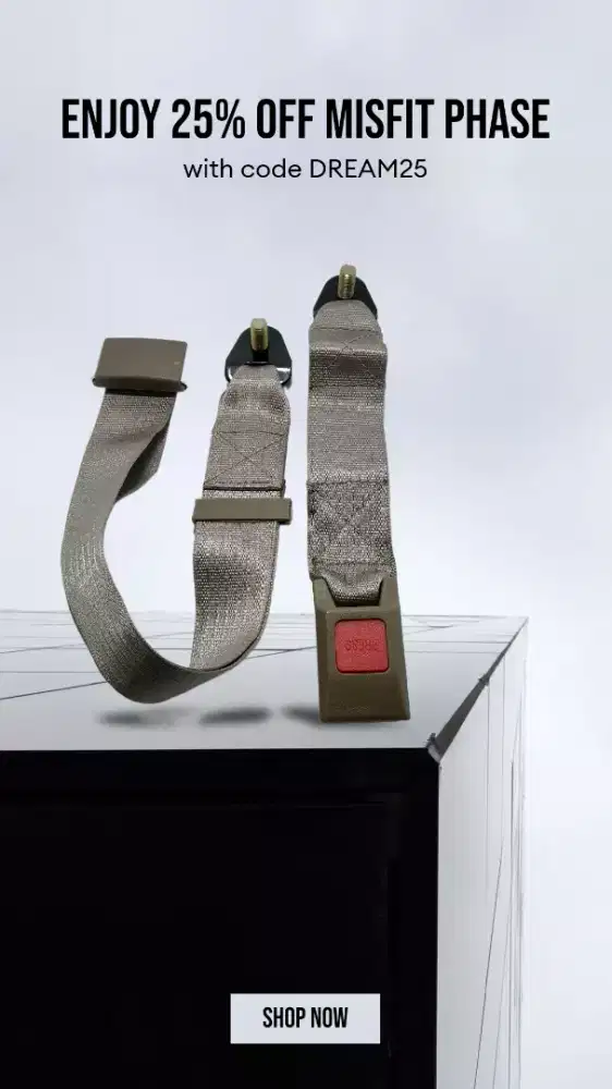 Sabuk pengaman 2 titik untk semua jenis mobil