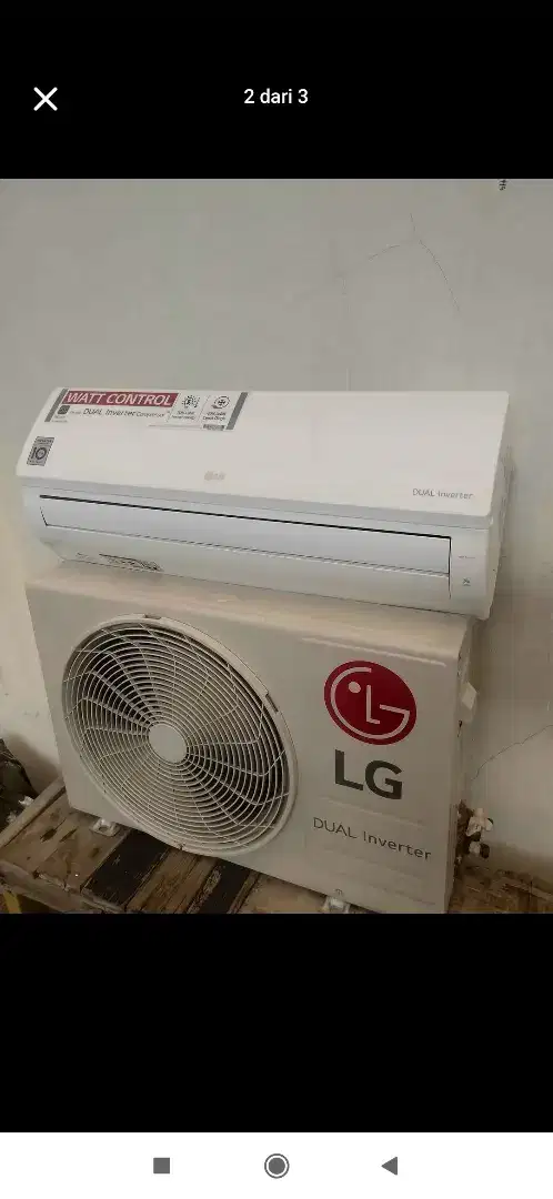 Ac 1/2 (setengah pk) plus pemasangan