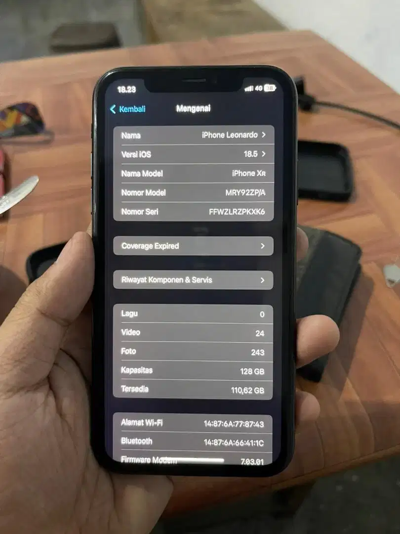 Iphone XR 128Gb Inter Whitelist (Nett)