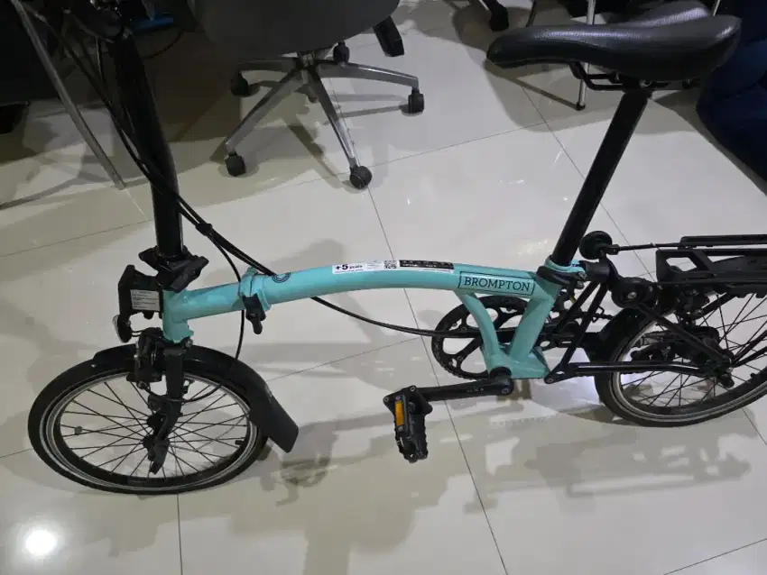 Sepeda Brompton C line M6L turkish grey