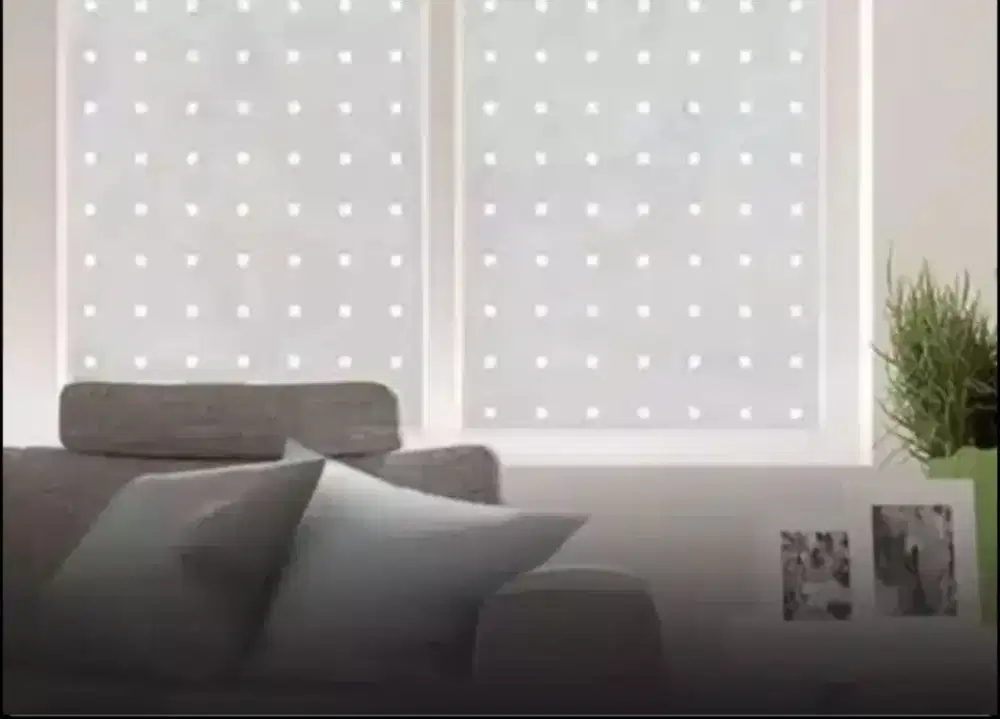 Sejukan stiker Sanblas dan Stiker kaca film untuk kamar tidur