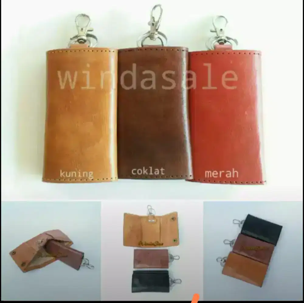 gantungan kunci stnk kulit