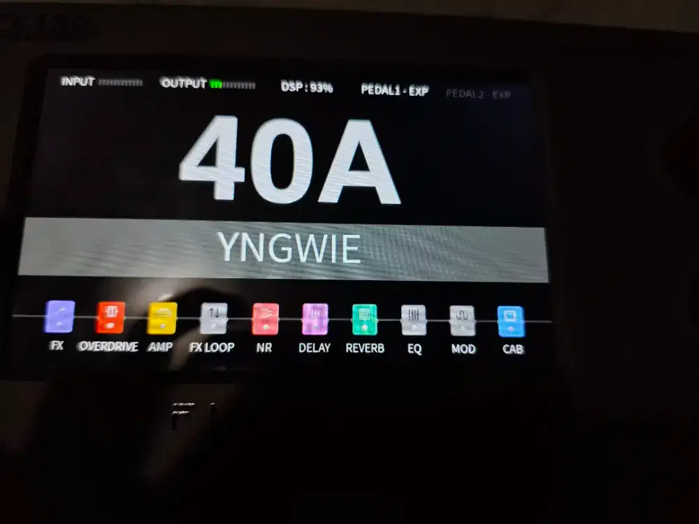 flamma fx150 multieffect gitar