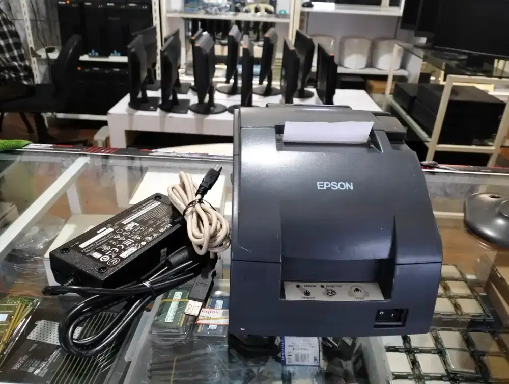 Printer Kasir Dot Matrix
EPSON TM-U220B
 Auto cutter