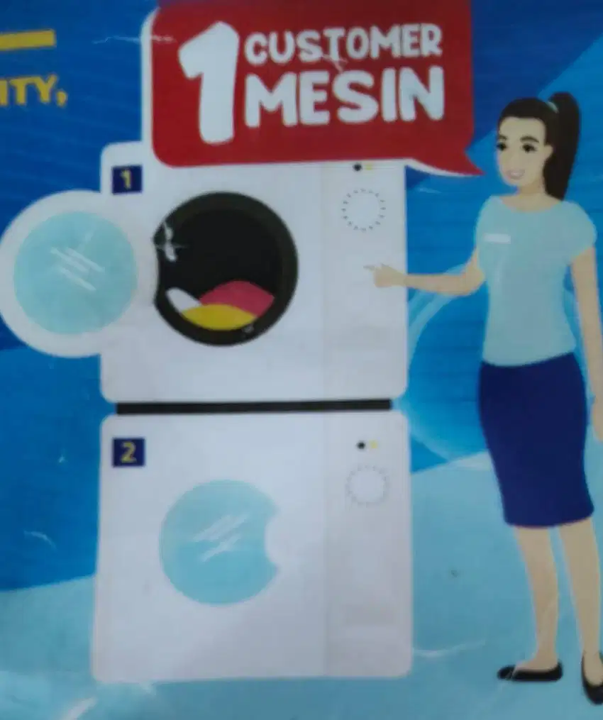 Dibutuhkan karyawan / karyawati kios laundry