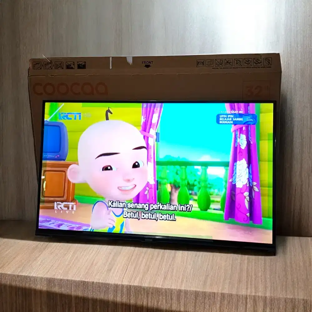 Smart TV Coocaa 32inci - kondisi baru dan segel