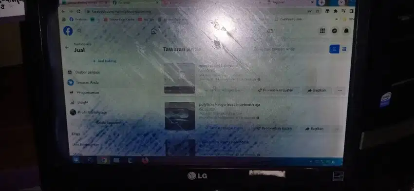 monitor LCD Lg 17inchi