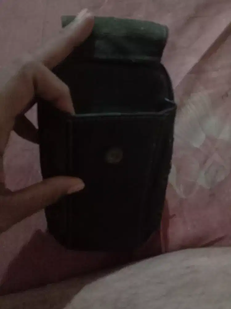 Jual tempat hape model dompet warna coklat tua