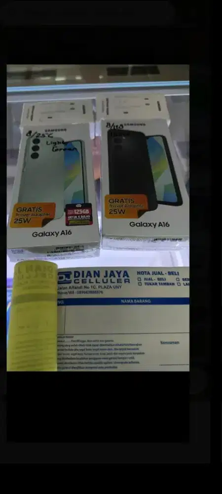 Samsung galaxy A16 8/256 danrom128gb resmi