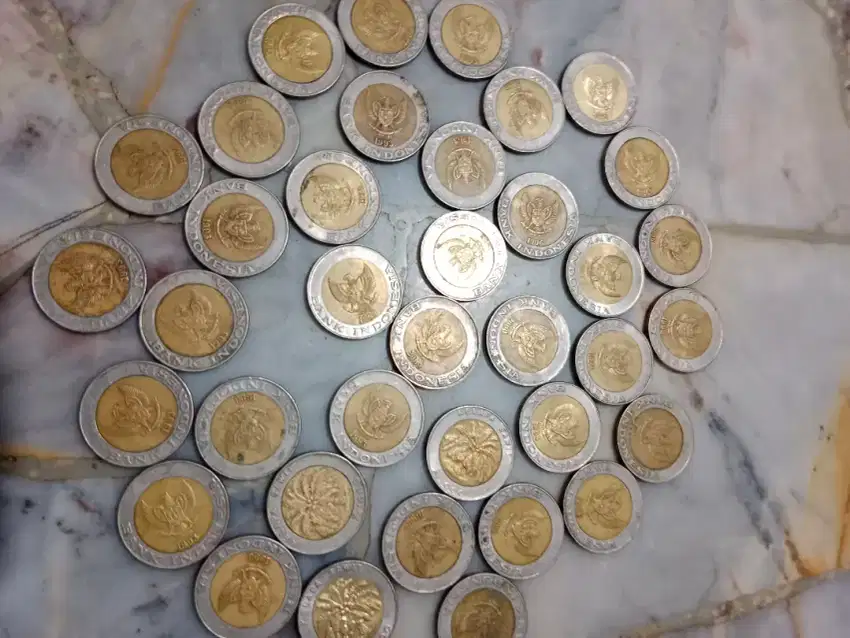 Koleksi uang antik 20000 perkeping