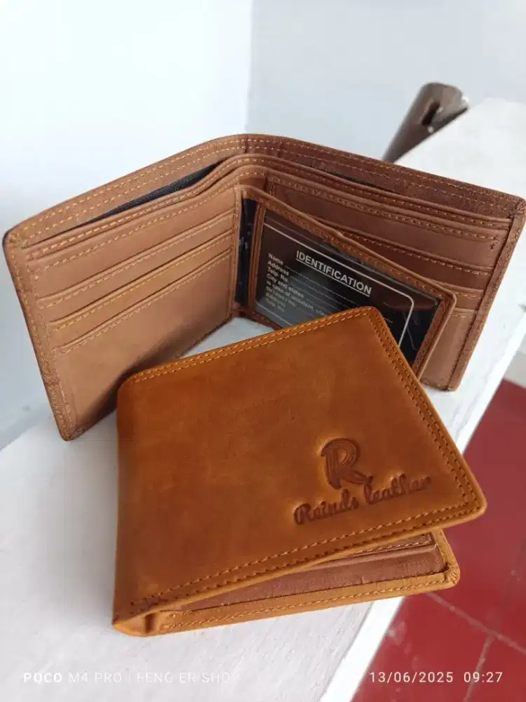 Dompet Kulit Sapi Asli ( GRATIS ONGKIR )