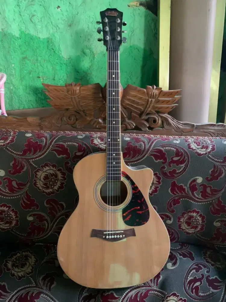 Gitar lesley ac01 setting ceper