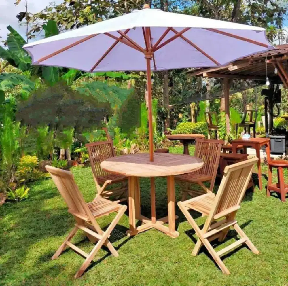 Meja Payung Outdoor
