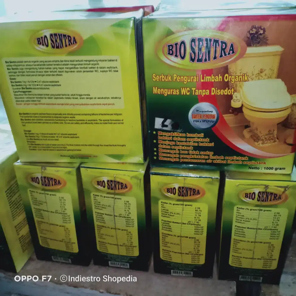 Bio Sentra Serbuk Pengurai Limbah Organik Menguras WC Tanpa Disedot