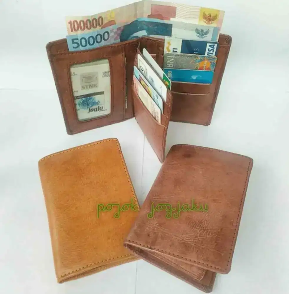 dompet kulit asli handmade