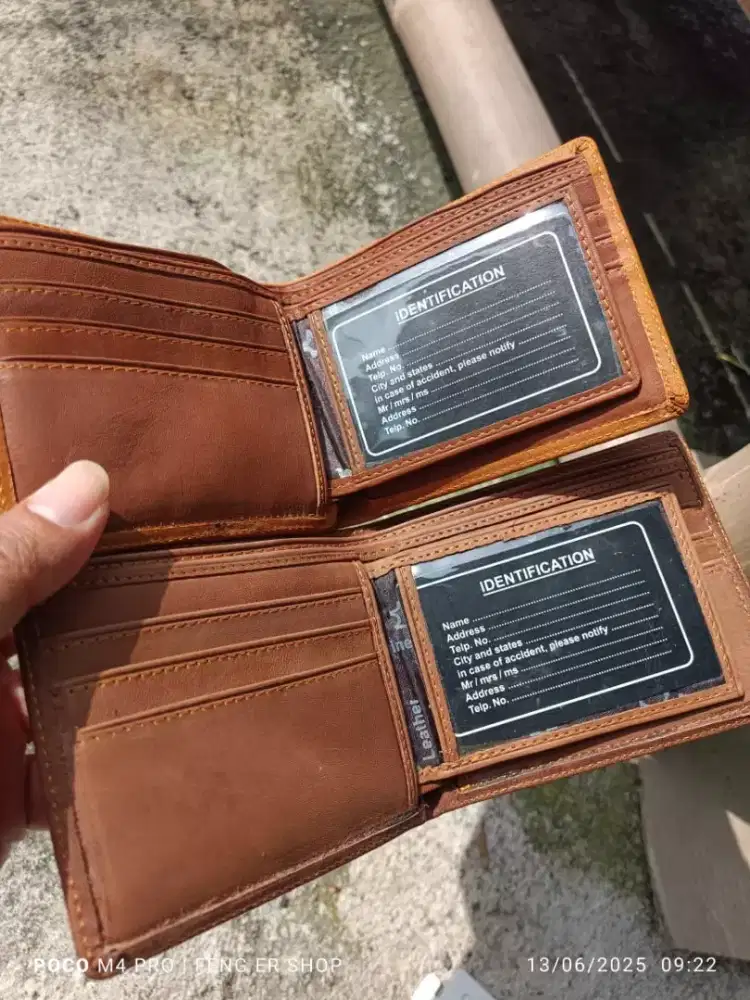 Dompet Kulit Asli ( GRATIS ONGKIR )