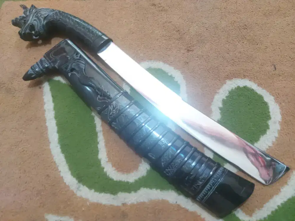 Golok Full Tanduk Koleksi