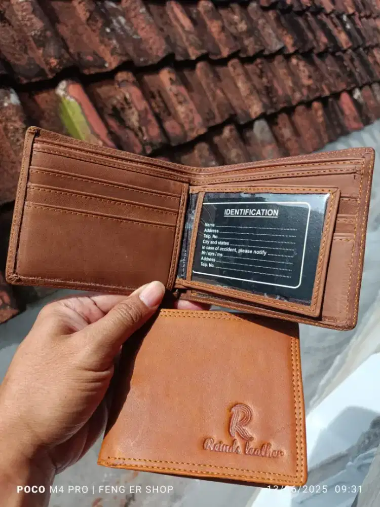 Dompet Kulit Sapi Asli ( GRATIS ONGKIR )