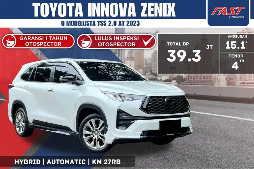 TOYOTA INNOVA ZENIX Q HYBRID 2023 AT 2.0 LOW KM.27RB PJK PJG#F1ST