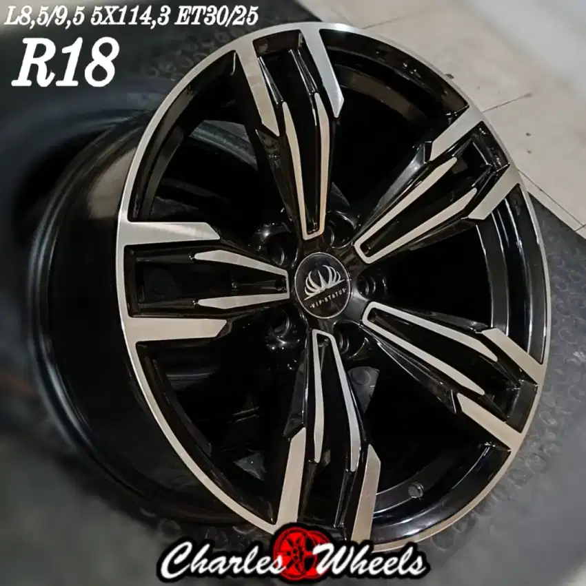 Jual velg mobil Transformers r18 5x114,3 civic hrv