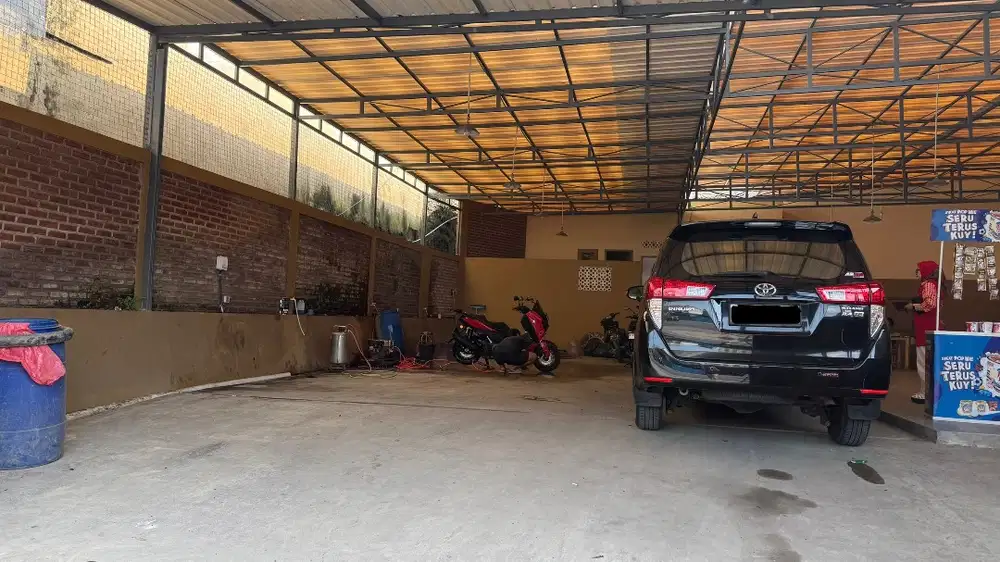 Jual Bangunan Baru, bisa utk bengkel, kafe, lokasi sangat STRATEGIS