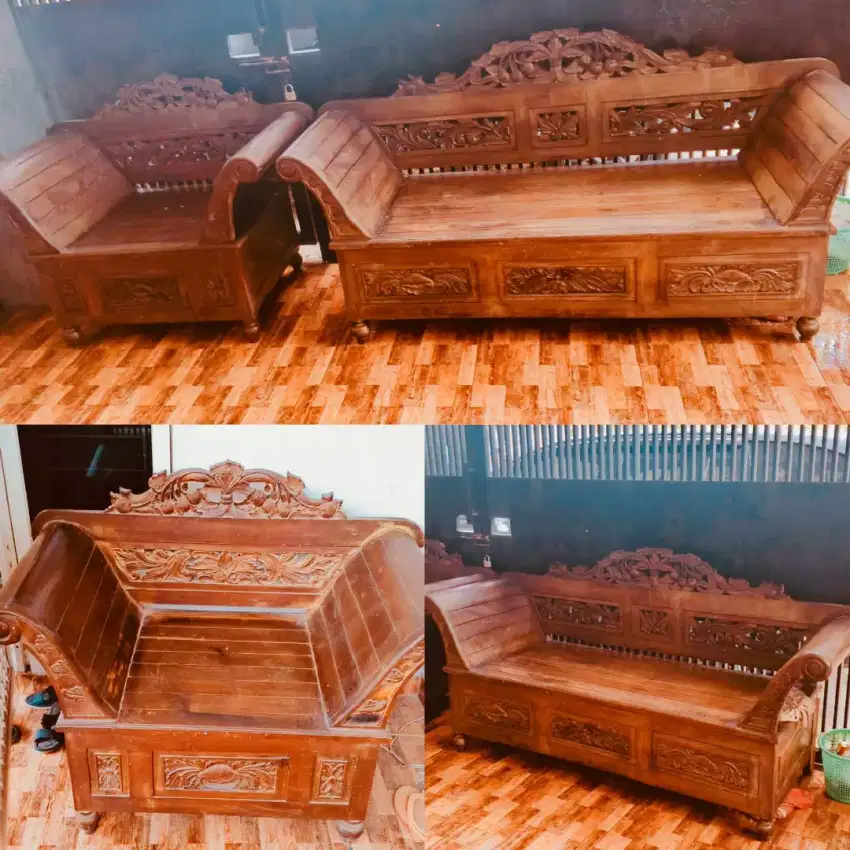 Dijual kursi kayu jati