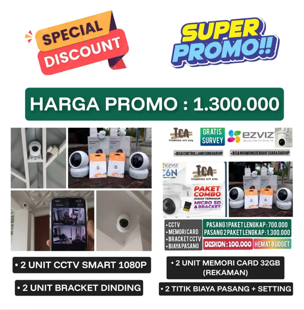PROMO 2 CCTV SMART FULLSET
