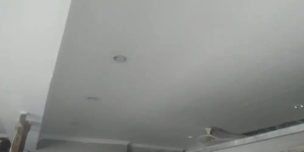 Plafon partisi aluminium kanopi Lis gypsum