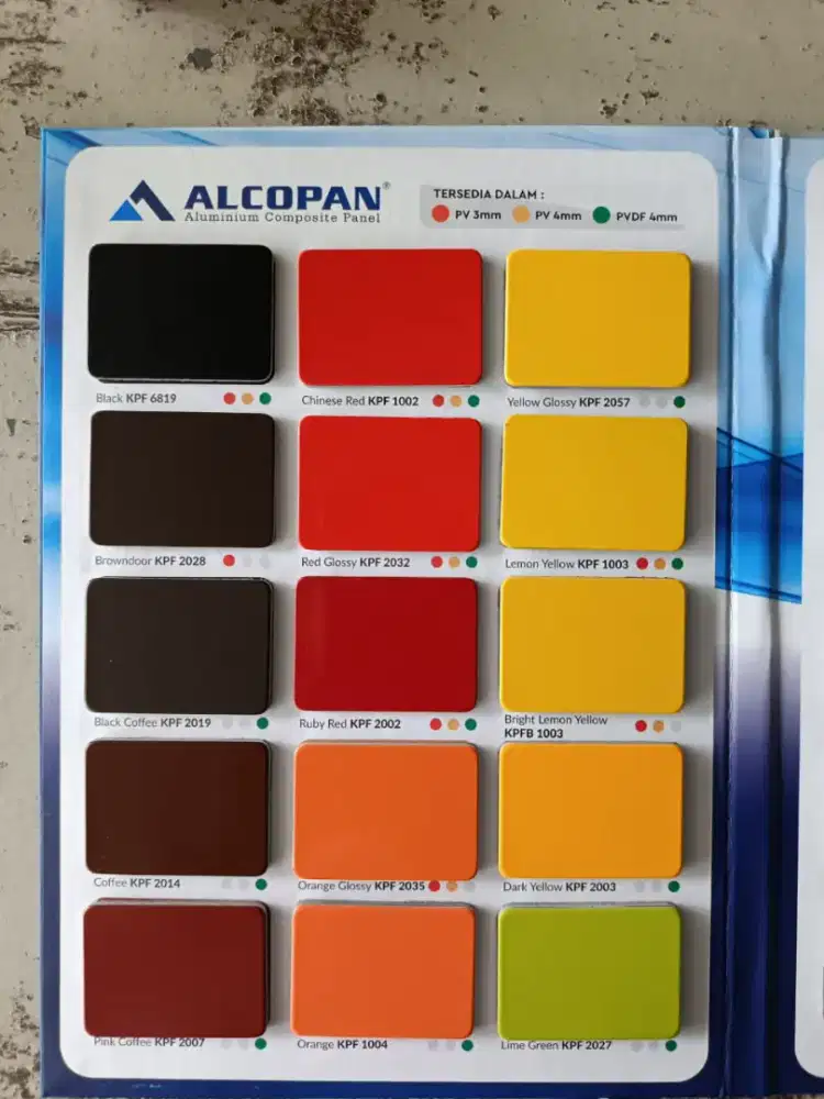 Acp aluminium kaca