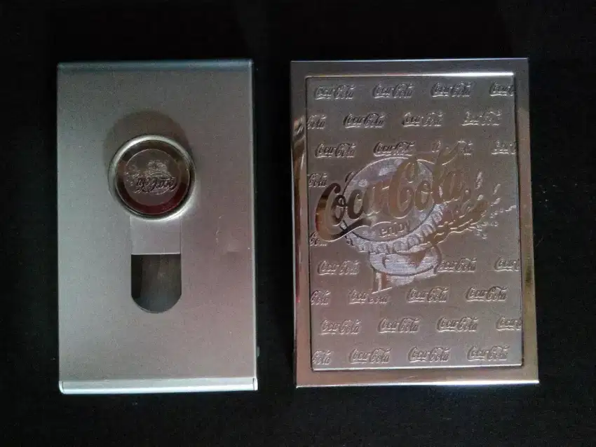 Coca cola Name card holder & Cigarette case