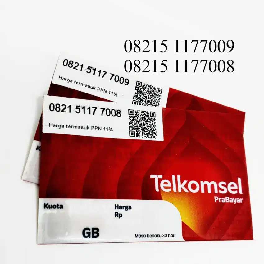 Nomor cantik Telkomsel couple