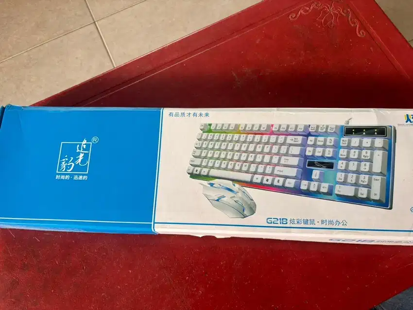 Keyboard + Mouse gaming RGB, G21B