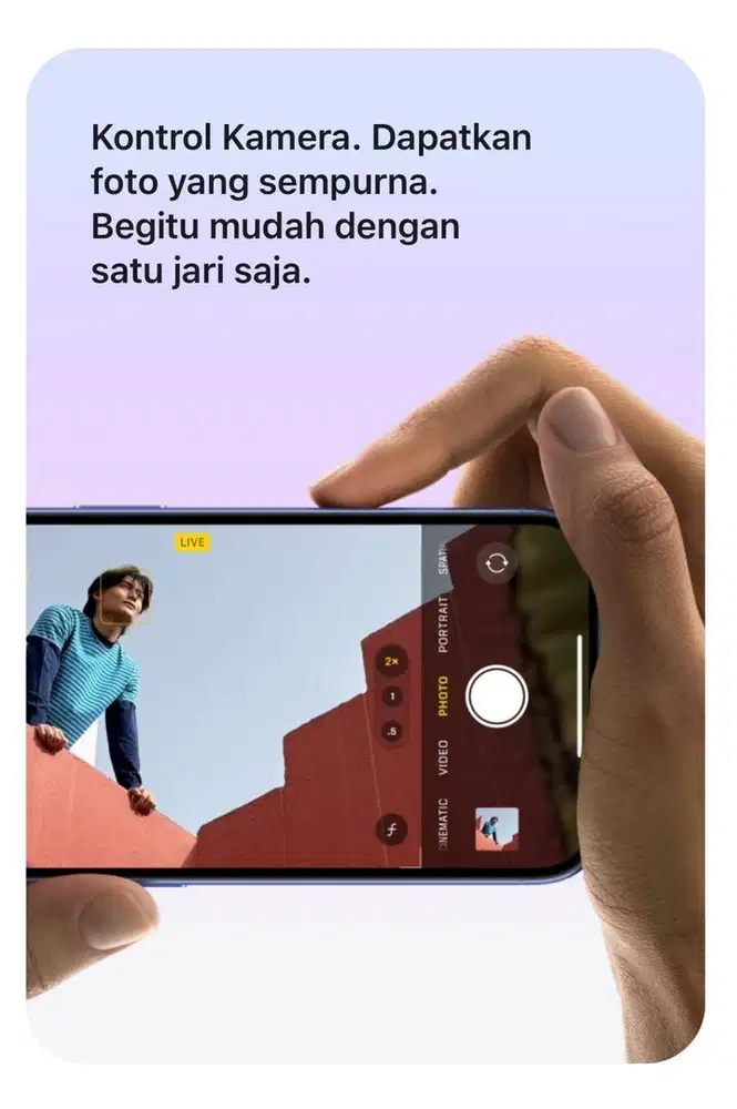 iPhone 16 128GB Mulai dari Rp645.792/bulan