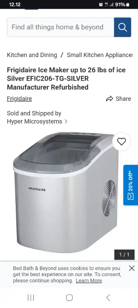 Ice maker frigidaire