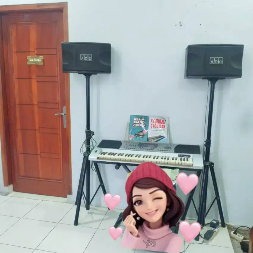 Jual keyboard merk tecno sma speaker