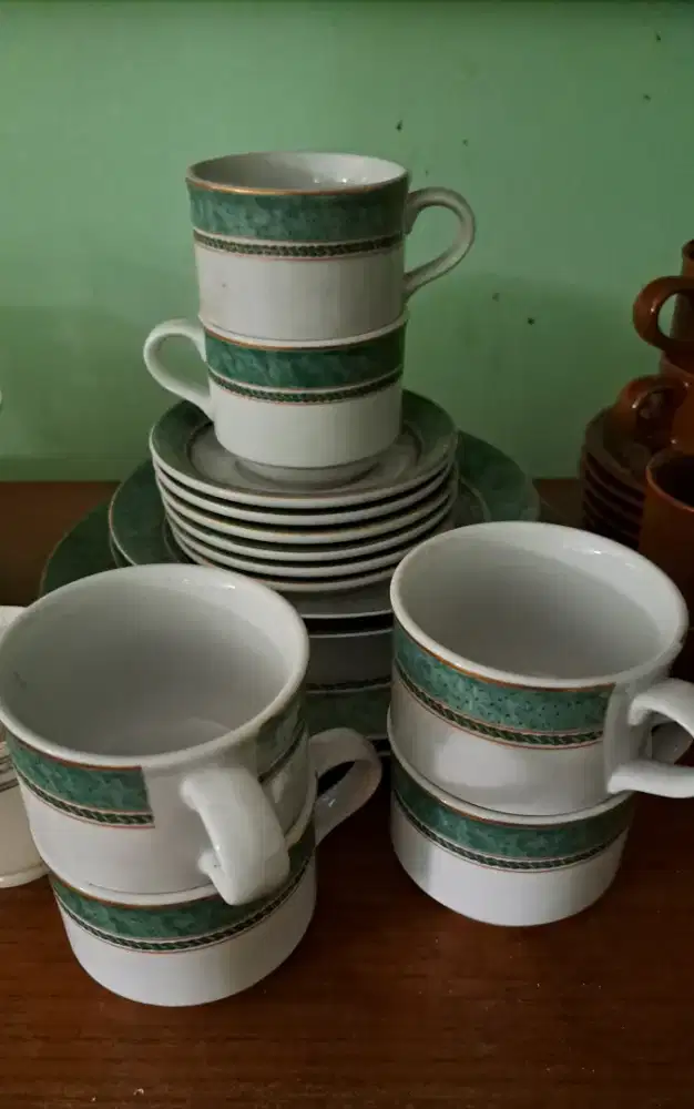 Tea set sango keramik