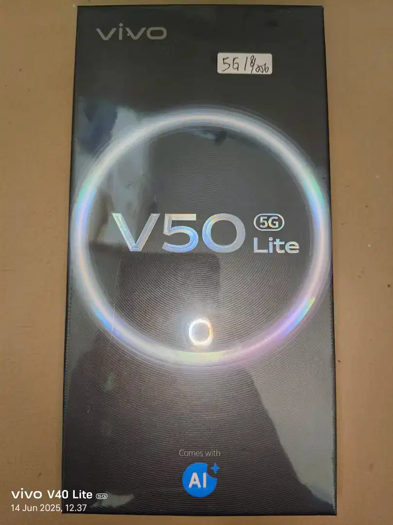 Vivo v50 lite 5G 8+8/256GB garansi resmi segel box