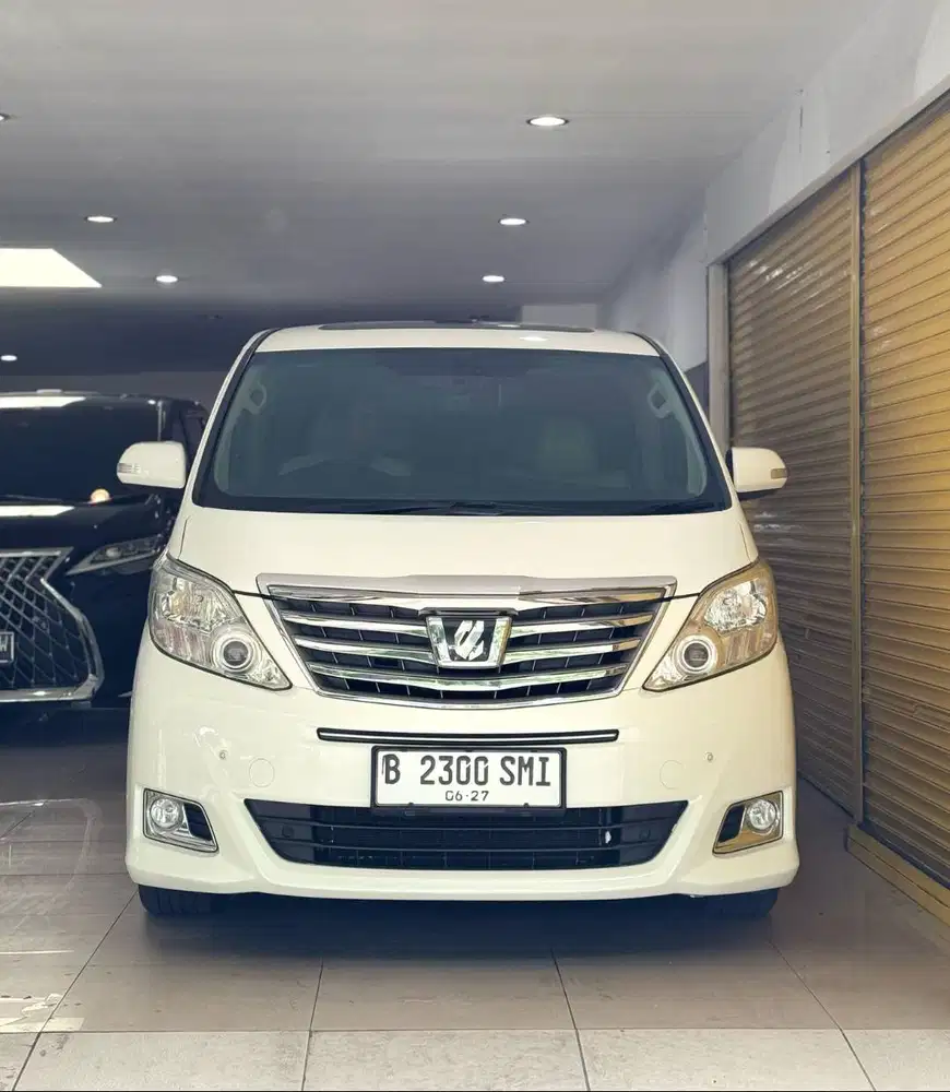 Toyota Alphard 2.4 G ATPM 2012 June Automatic Putih Vieta Motor