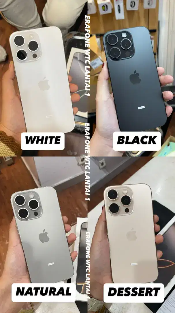 Iphone 16 Pro Max Garansi resmi promo cicilan Free 1x angsuran