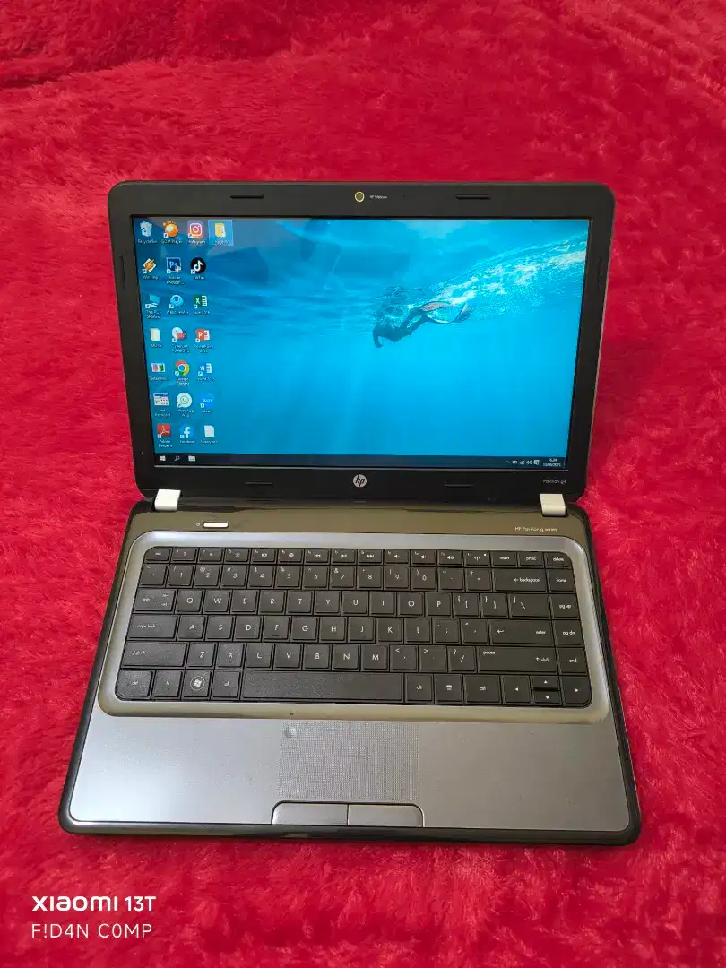Dijual laptop gaming hp super kencang core i5 gen 2,ram 8 gb,ssd 256gb