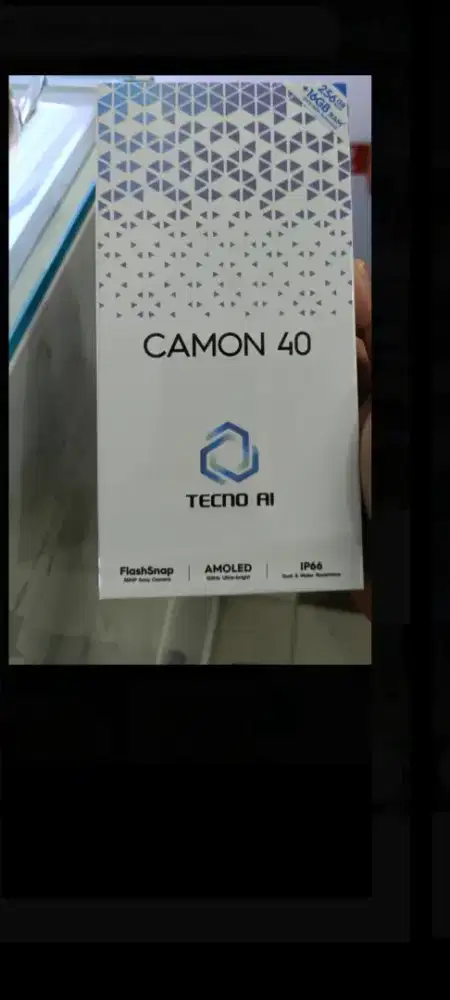 Tecno camon 40 ram 8gb 256gb pro garansi resmi