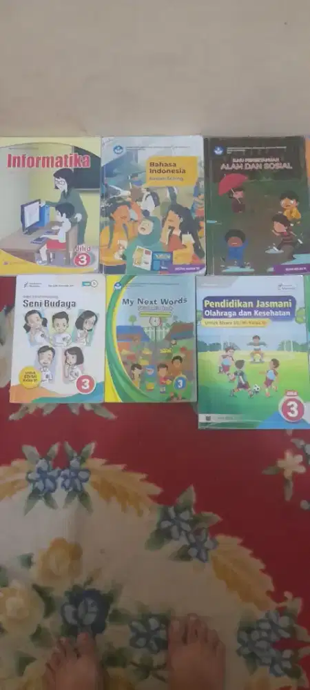 Buku bekas SD kelas 3