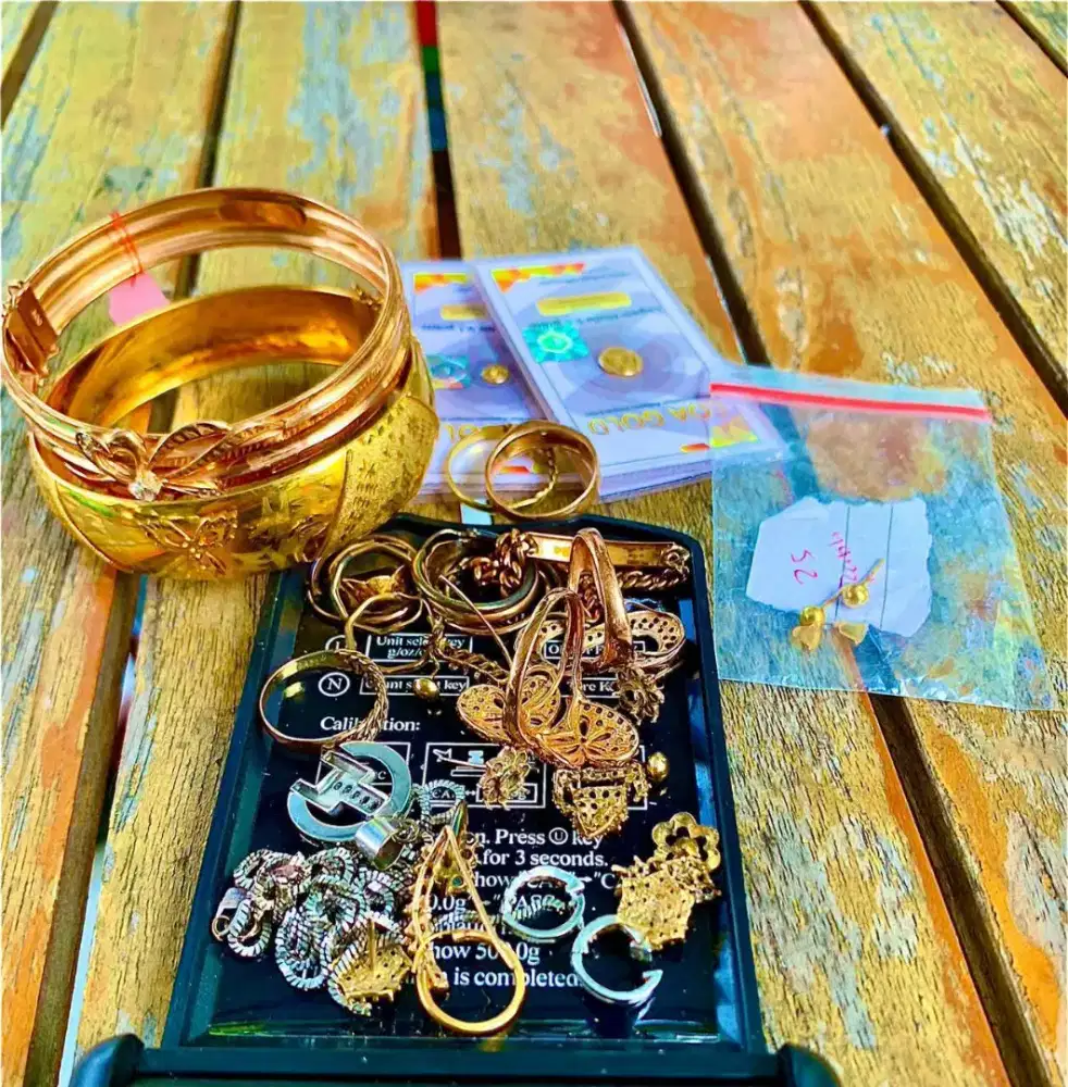 Terima beli emas tanpa surat harga tinggi cod