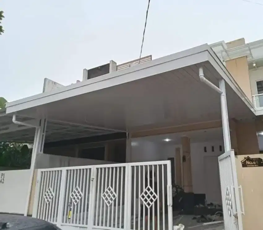 Kanopi fuul baja ringan talang dalam cantik banget