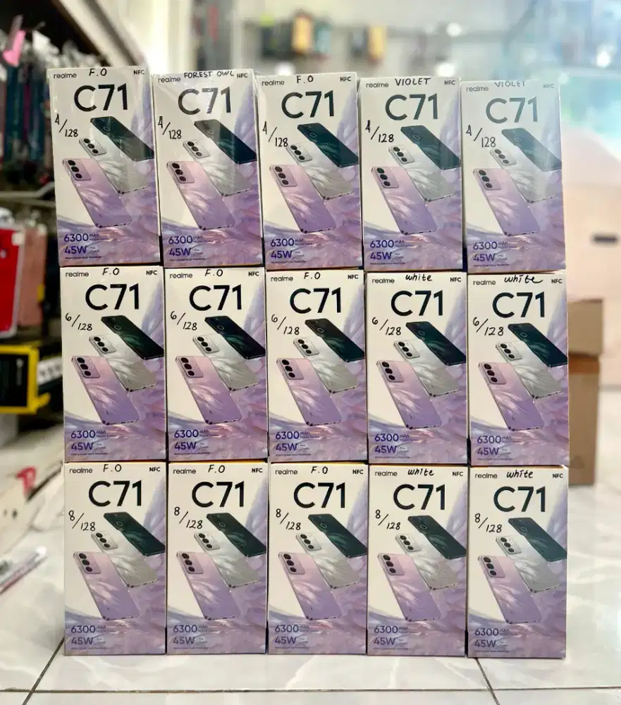 Realme c71 Ram 4/128GB
