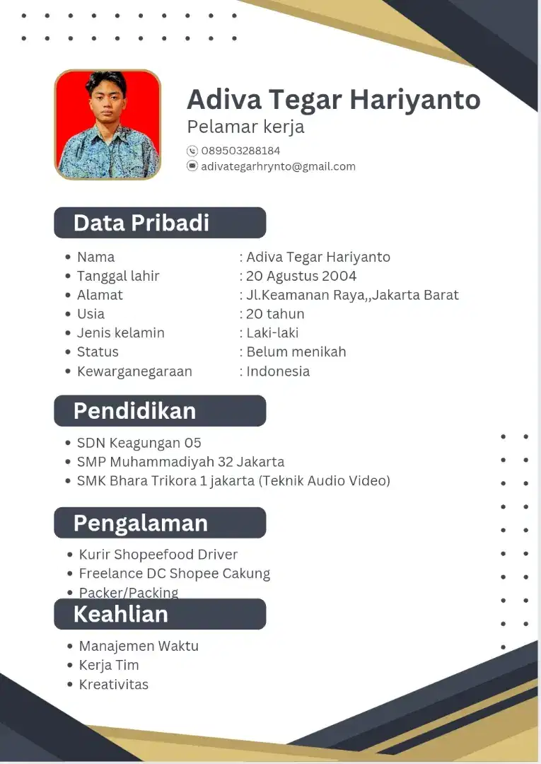 Mencari pekerjaan serius