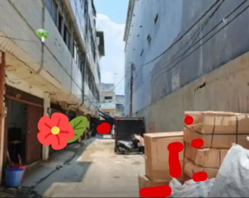 Dijual Ruko 3 Lantai Jembatan Lima Hadap Dalam